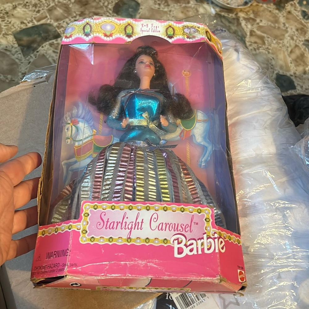 NIB Barbie STARLIGHT CAROUSEL doll